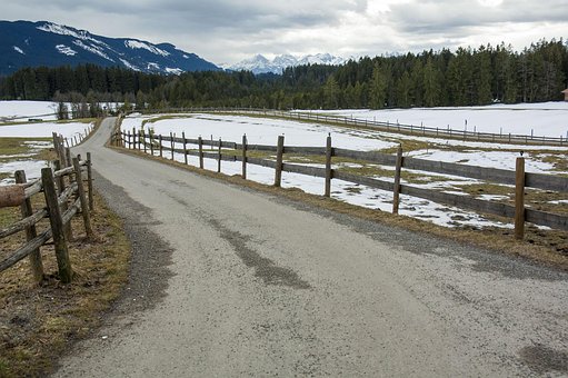 La Carretera, Nieve, Montaña, Madera