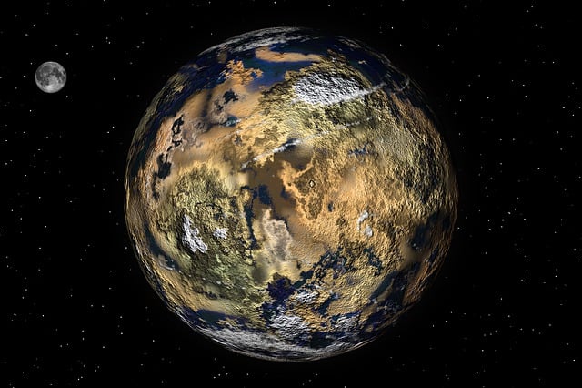 Download free HD stock image of The Earth Universe Free the earth universe planet illustration