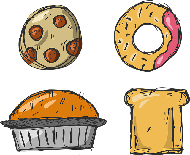 Free pie keks dessert illustration