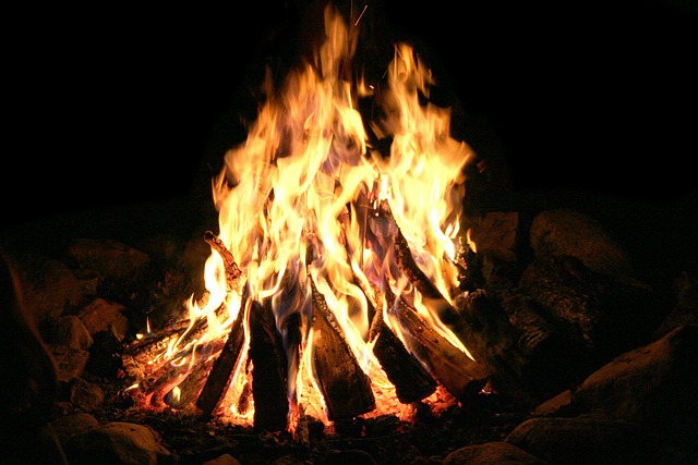 Feuer, Lager, Flamme, Camping