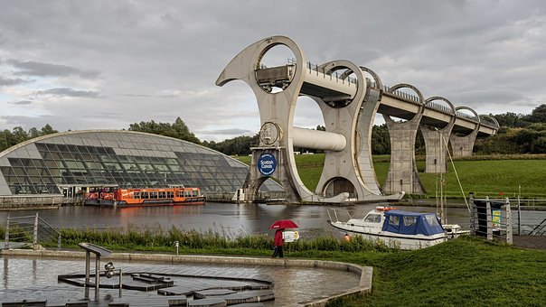 Skibslift, Falkirk Wheel, Falkirk