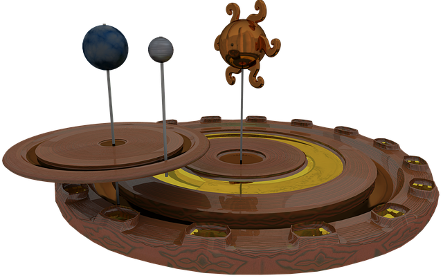Orrery, Jorden, Måne, Sol, Kredsløb