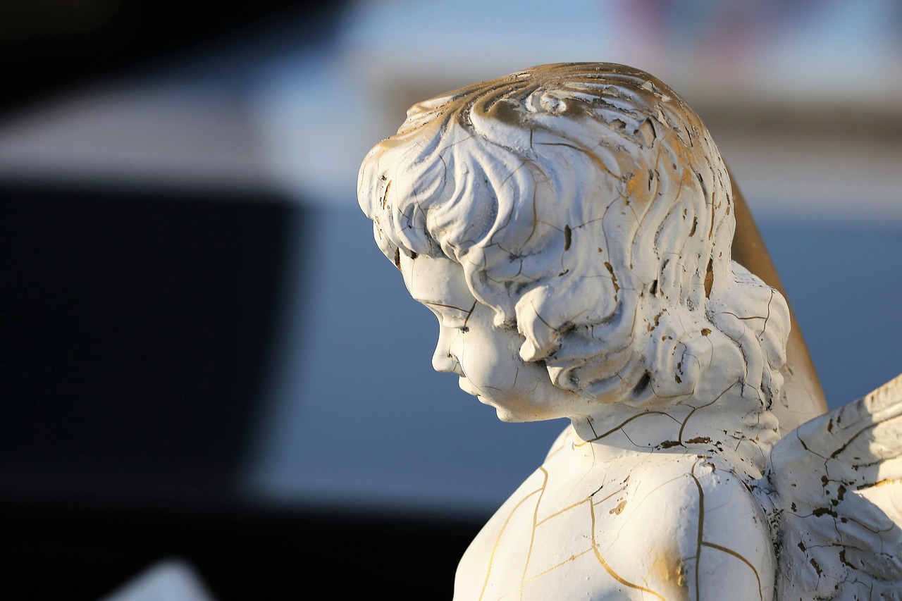 Angel Statue Sad White Stone - Free photo on Pixabay - Pixabay