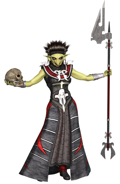 Free creature troll fantasy illustration