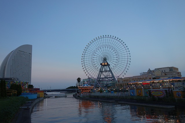 Free Yokohama Sunset photo and picture