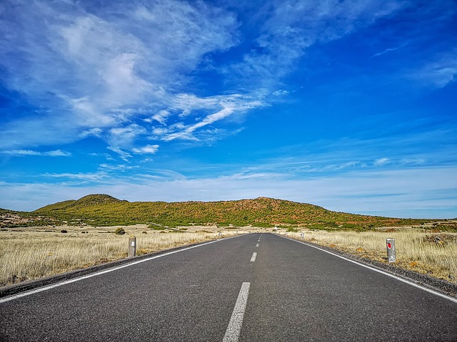 Madeira, Bjerg, Vej, Himmel, Sky