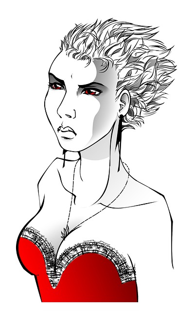 Free Woman Red illustration and picture