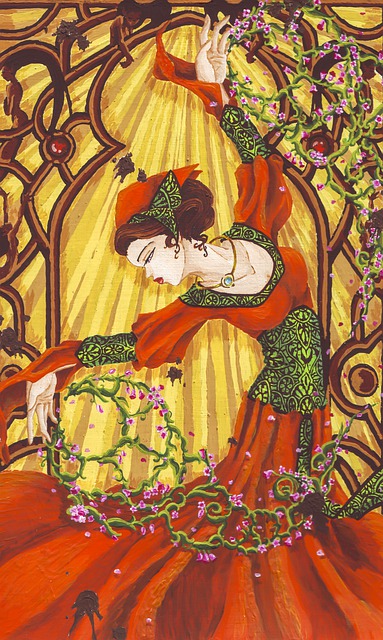 Free Dancer Sorceress illustration and picture