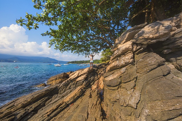 Free Coast Blue Sea photo and picture