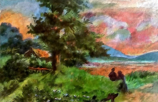 Bunter Himmel In Der Dämmerung, Jahrgang