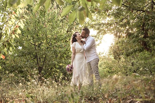 Casamento, Pessoas, Feliz, Romântico