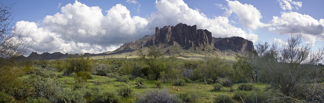 Free Superstition Mountains Arizona photo and picture
