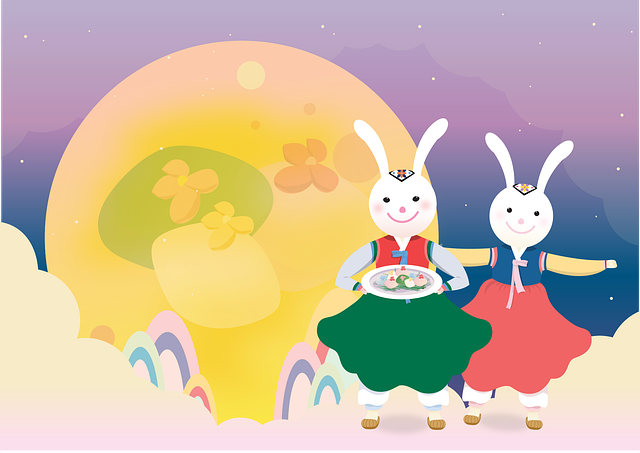 Free Full Moon Day Fairytale vector and picture