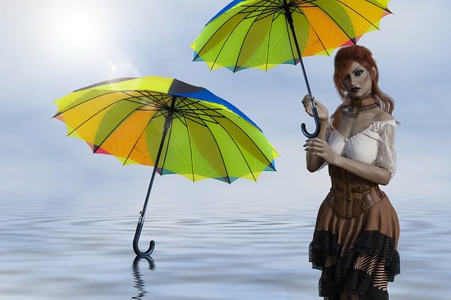 Fantasie, Natur, Wasser, Meer, Mädchen