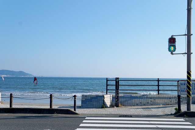 Free Sea Road photo and picture