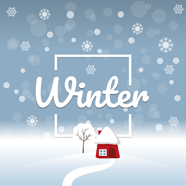 Free season winter snow vector