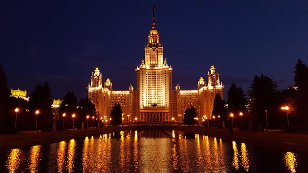 Free Mgu Stalinist Skyscraper photo and picture
