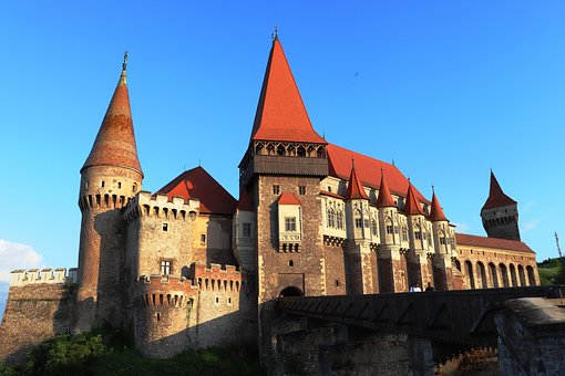 Slottet Corvin, Rumænien, Hunedoara Slot