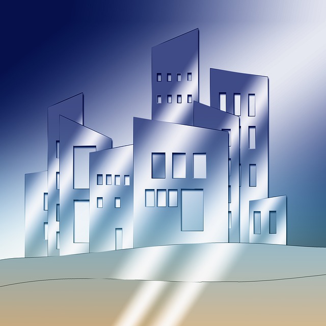 Free architecture city house illustration