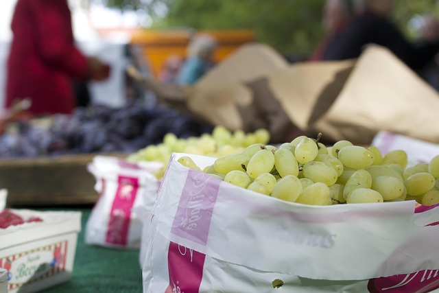 Druiven, Markt, Voeding, Rijp, Wijnstok