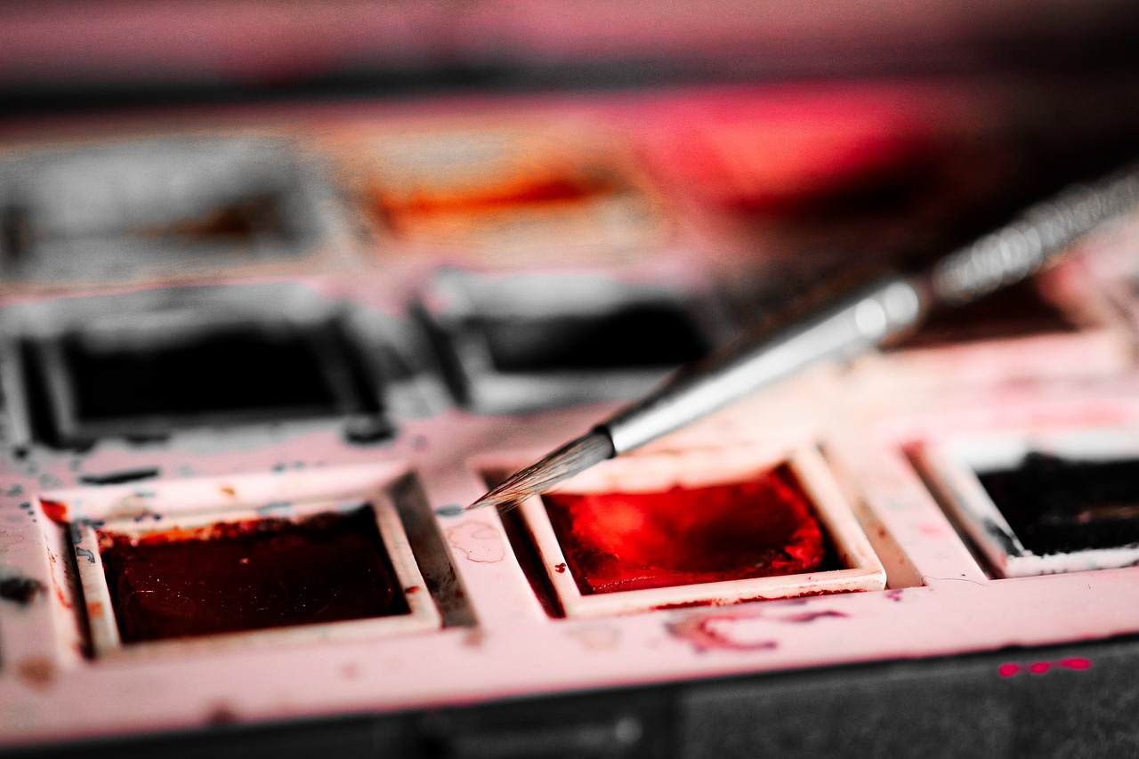 Paints - free online jigsaw puzzle photo
