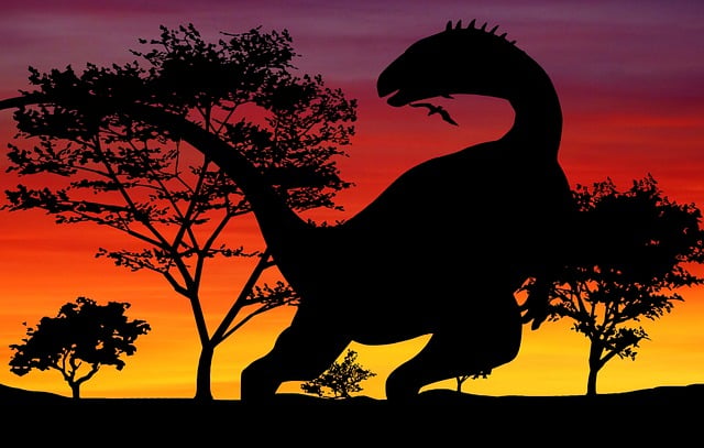 Free dinosaur jurassic rex illustration