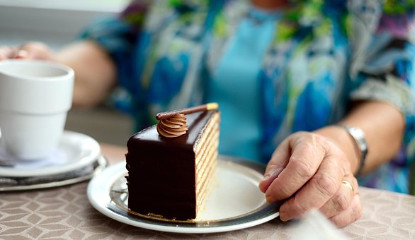Torta, Pezzo Di Torta, Cafe