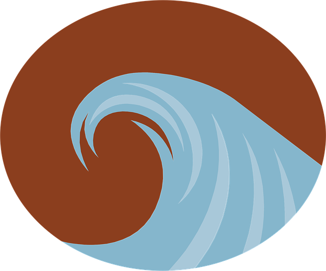 Free Wave Ocean vector and picture