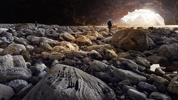 Hule, Ocean, Pyramide, Løve, Visning