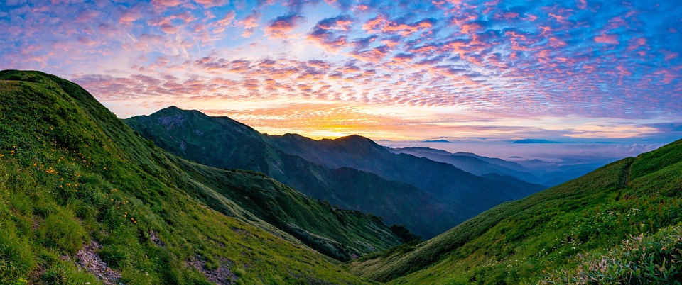 mountain landscape　山の風景 Mountainous Landscape Panorama - Free photo on Pixabay