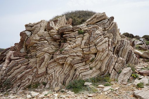 Rock, Grecia, Paisaje, Turquesa