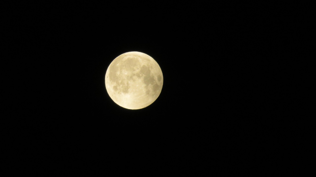 Lua Cheia Noite - Foto gratuita no Pixabay