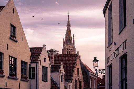 Bélgica, Bruges, Arquitetura, Construção