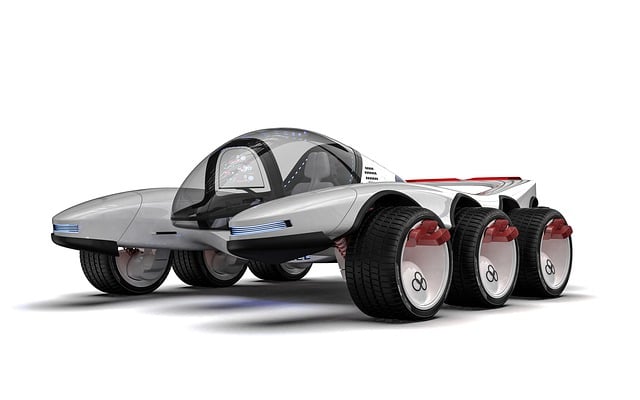 Free concept truck vehicle illustration