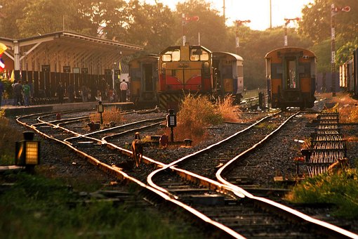 Train, Station, การเดินทาง, ในเมือง