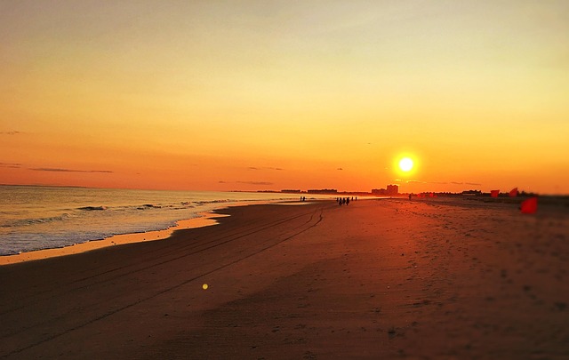 Sunset, Natur, Seaside, Twilight