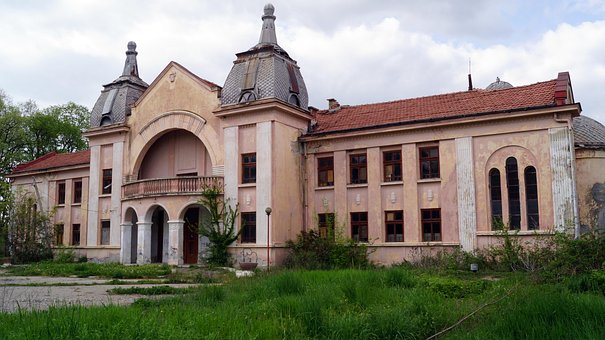Altes Gebäude, Bad, Badezimmer, Dorf