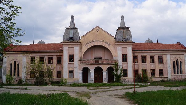 Altes Gebäude, Bad, Badezimmer, Dorf