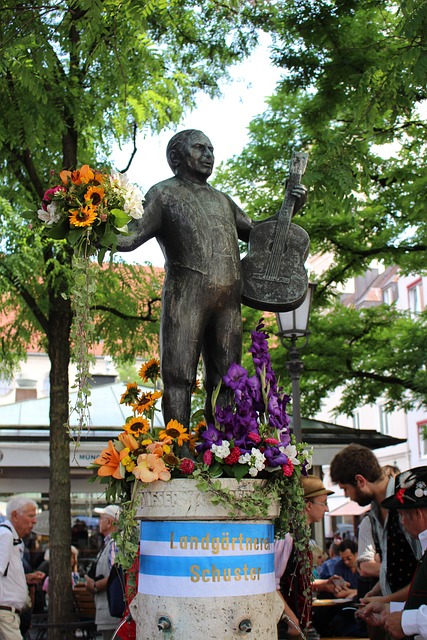 München, Tyskland, Viktualienmarkt