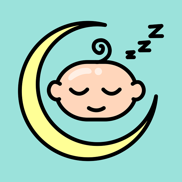 Free Sleep Baby vector and picture