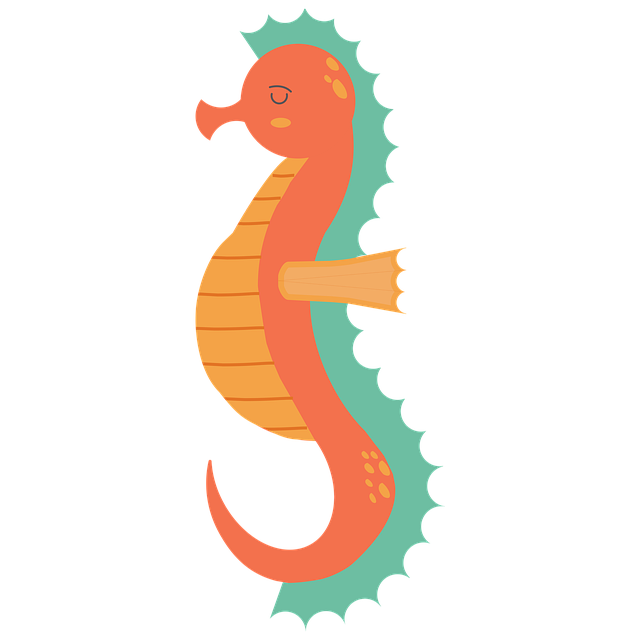 Free Seahorse Sealife illustration and picture