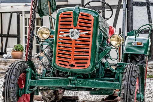 Tractor, Machine, Agriculture, Farm