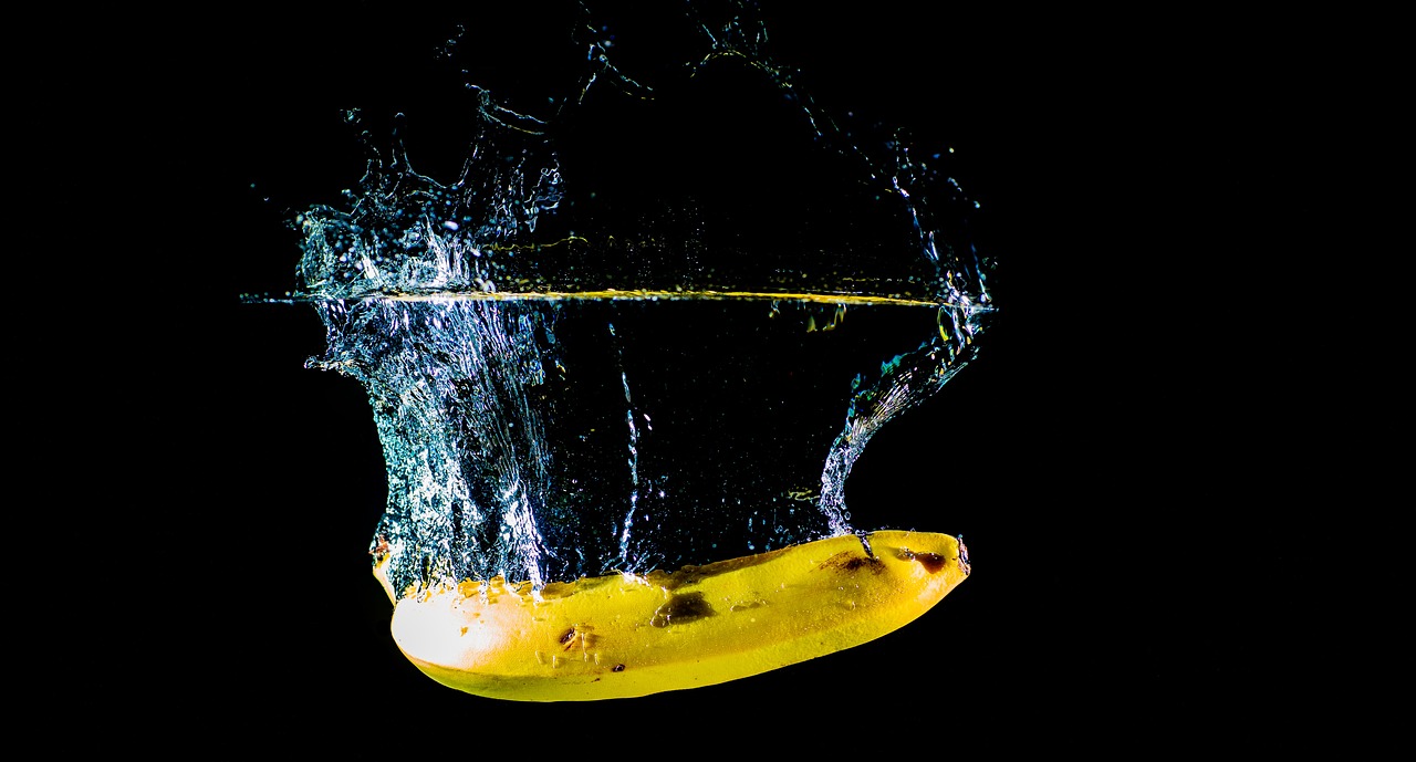 Banane Wasser Natur - Kostenloses Foto auf Pixabay