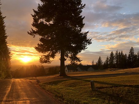 Free Sunset Blue photo and picture