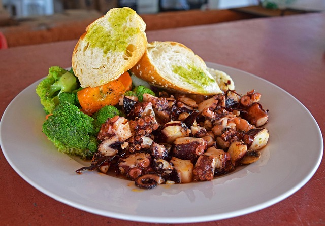 Free Seafood Octopus photo and picture