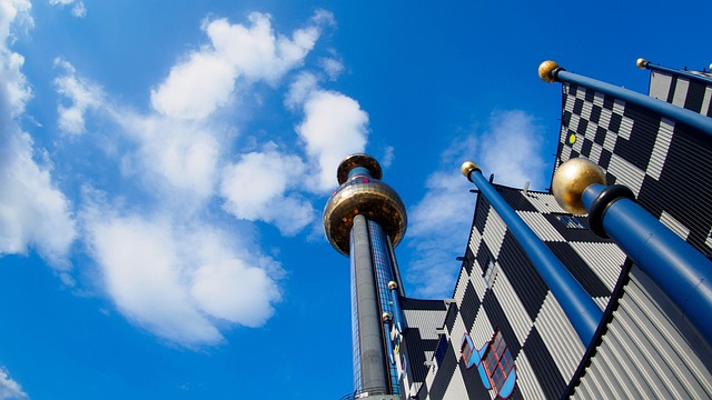 Arkitektur, Himmel, By, Wien, Østrig