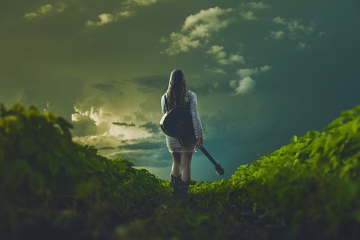 Free Green Girl photo and picture