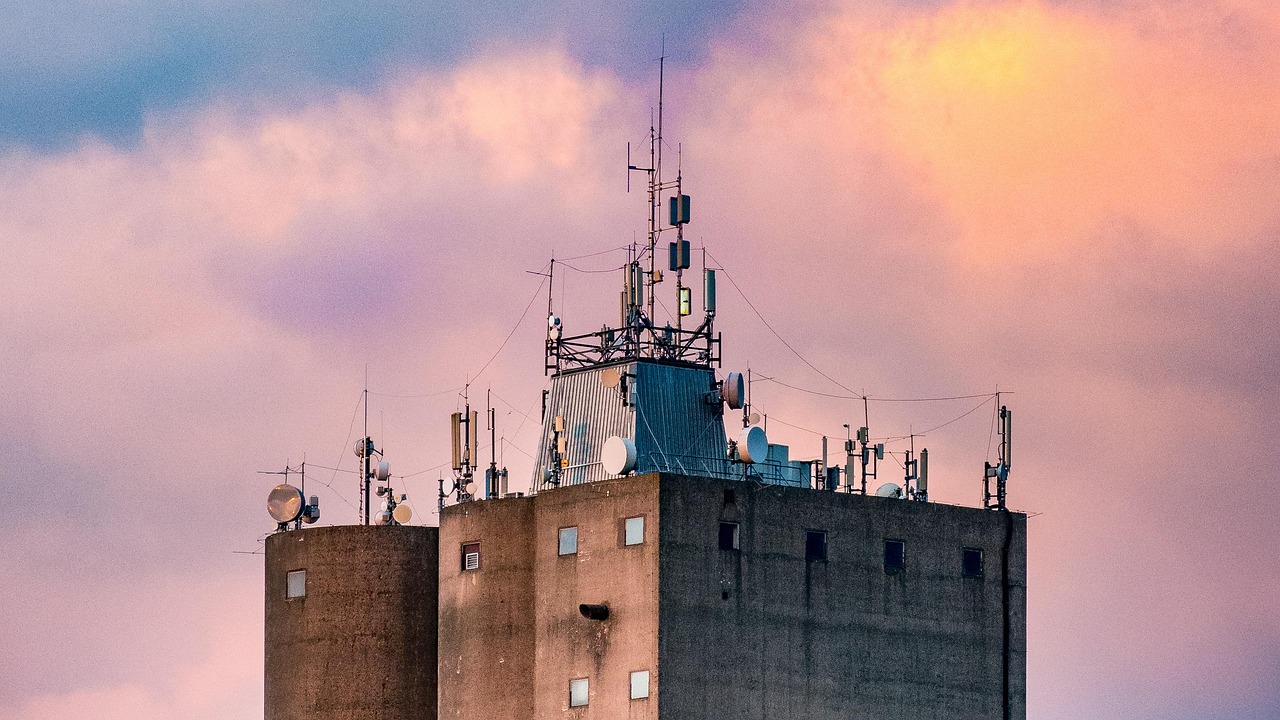 Free Cellular Antennas Architecture photo and picture