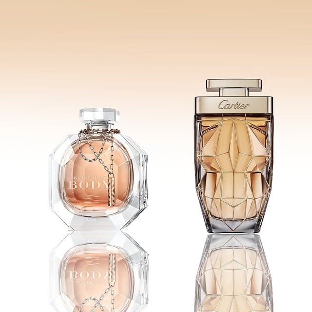 Free smell fragrance bottle illustration