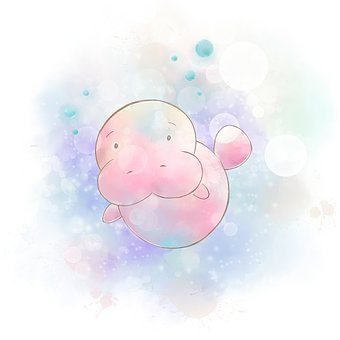 Manatee, Zvíře, Kreslená Pohádka, Moře